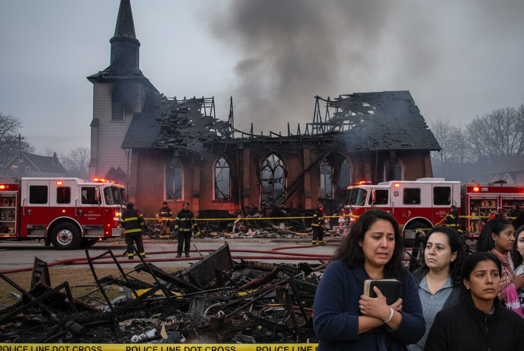 When a Safe Haven Becomes a Firestorm: Inside the Church Attack That Shocked a Community