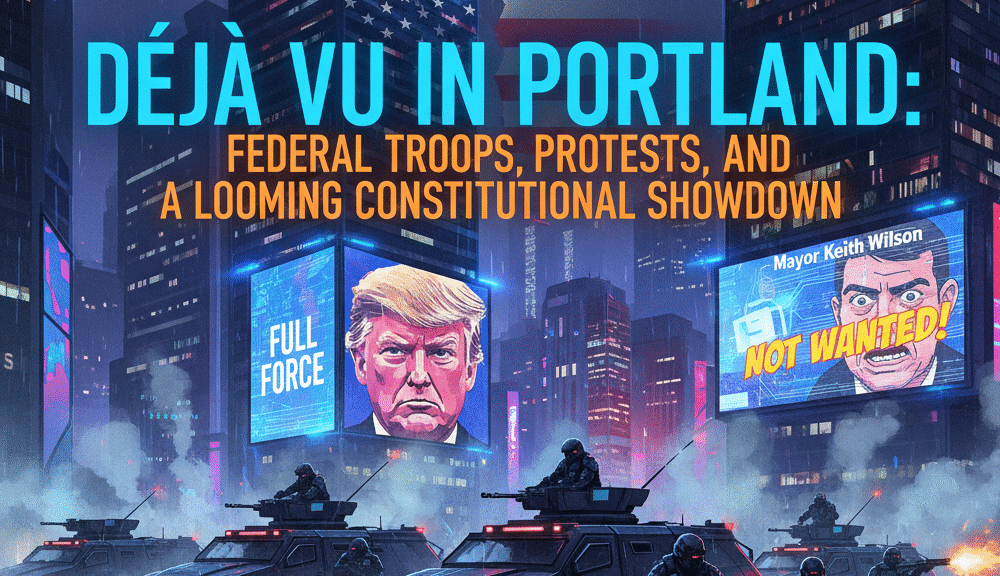 Déjà Vu in Portland: Federal Troops, Protests, and a Looming Constitutional Showdown