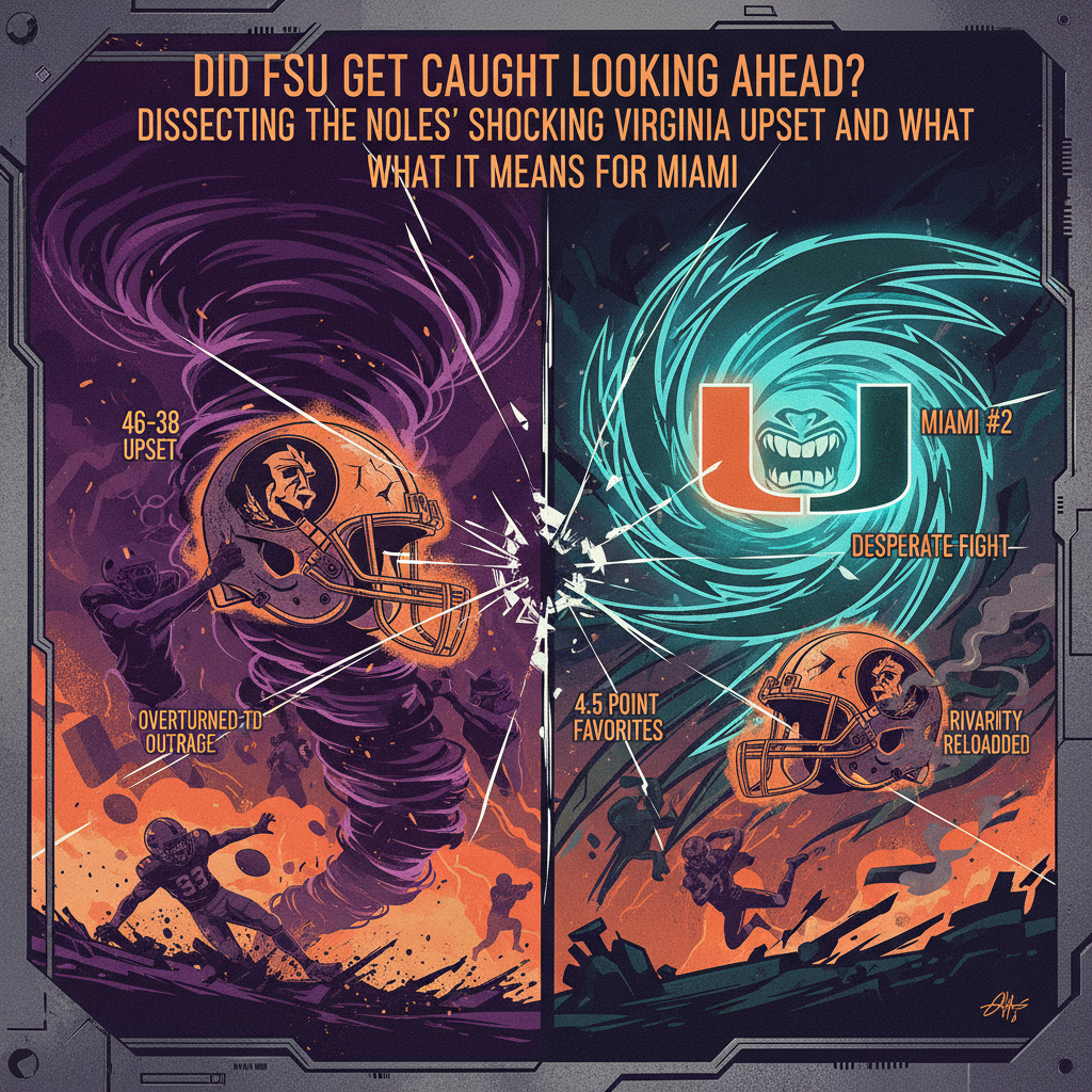 FSU İleriye Bakarken Yakalandı mı? Noles’un Şok Edici Virginia Şaşkınlığı ve Bunun Miami İçin Anlamı