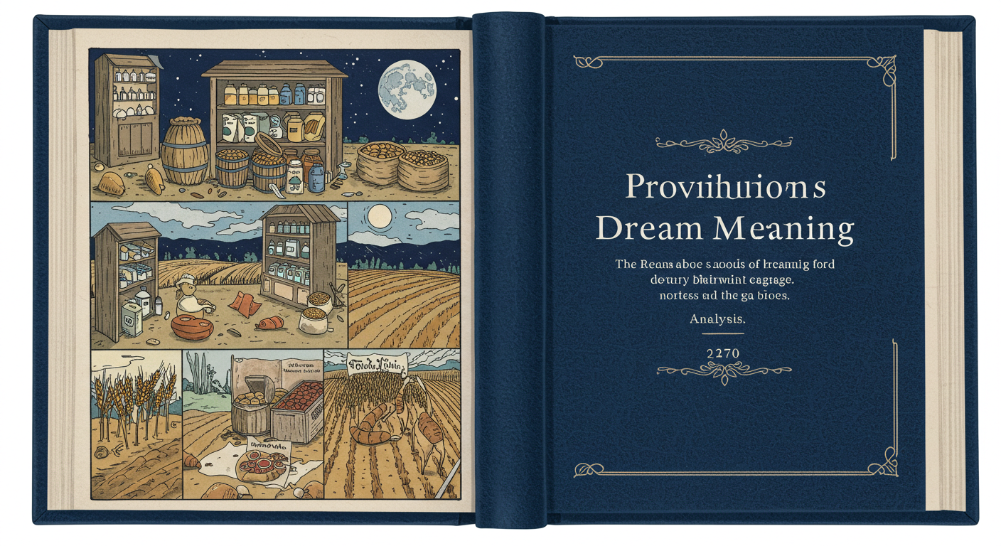 Provisions Dream Meaning in Islam (Ibn Sirin)